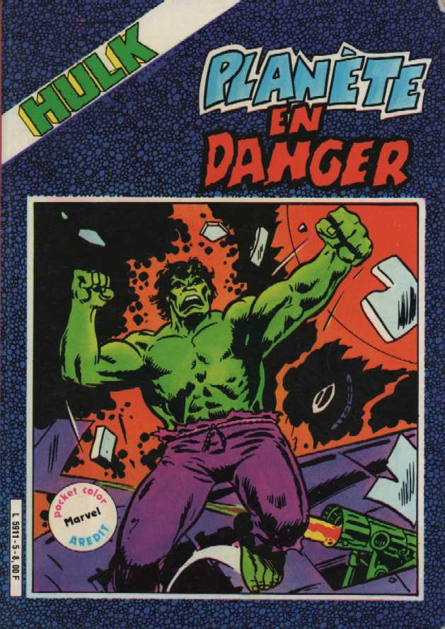 Scan de la Couverture Hulk Pocket Color n 5